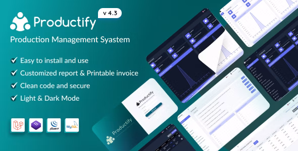 Productify::Production Management System